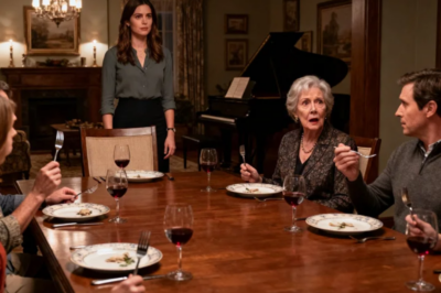 She Told Me to Apologize at Dinner-So I Stood Up and Said One Sentence That Changed Everything Forever… and No One at That Table Was Ready for It