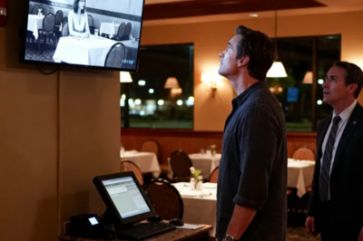 FOR THE FIRST TIME IN A YEAR MY WIFE INVITED ME TO DINNER – I STEPPED OUT AND FORGOT MY KEYS WHEN I RETURNED THE MANAGER WENT PALE “SIR… YOU NEED TO SEE THIS IT’S ABOUT YOUR WIFE” THE SECURITY FOOTAGE ABOVE OUR TABLE.. SHOWED ME EVERY…