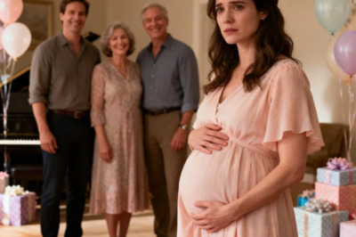 AT MY BABY SHOWER, 8 MONTHS PREGNANT, MY HUSBAND ANNOUNCED THE NAME WE’D “CHOSEN” FOR OUR DAUGHTER. “CELESTE,” HE SAID TO 60 GUESTS. I’D NEVER HEARD THAT NAME BEFORE IN MY LIFE. HIS MOTHER SMILED KNOWINGLY. HIS FATHER NODDED APPROVINGLY. I STOOD THERE, HAND ON MY BELLY, TRYING TO PROCESS WHAT JUST HAPPENED. TWO WEEKS LATER, AT HIS PARENTS’ FAMILY SHOWER, I MADE AN ANNOUNCEMENT OF MY OWN… THAT LEFT EVERYONE IN THE ROOM FROZEN. TRUE STORY