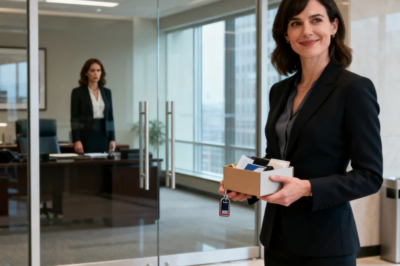 My Boss Fired Me After I Interviewed With Other Companies, Even Though She Had Denied Me A Raise For Three Consecutive Years. ‘I Consider This Disloyal,’ She Said, Revoking My Building Access On The Spot. I Smiled, Wished Her Well, And Left Without Causing A Scene. 3 Days Later, She Received An Email From…