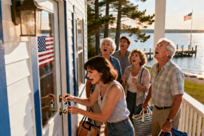 “We’re taking your lake house for the summer!” my sister announced in a family group chat. Everyone gave a thumbs up. I waited until they drive 6 hours. Then I activated the new security system. The camera caught their faces when…
