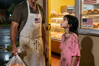 I was closing my bakery, throwing out leftover cakes. A little girl appeared. “Do you have any expired cake?” she was 8 years old. Dirty clothes. Hungry eyes. I gave her two pieces. She came back every night. “One for me. One for my little brother.” I followed her one night. And what I discovered made my stomach turn.