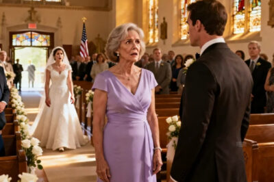 1 HOUR BEFORE MY DAUGHTER’S WEDDING, HEARD THE GROOM LAUGHING WITH HIS MOTHER IN THE CHURCH HALL: “THAT GIRL IS SO NAIVE, I’M ONLY AFTER THE MONEY. HER MOM IS WORTH $50M.” HIS MOTHER LAUGHED. I FROZE FOR A MOMENT FEW MINUTES LATER, I DID SOMETHING THAT MADE HIM REGRET FOREVER….