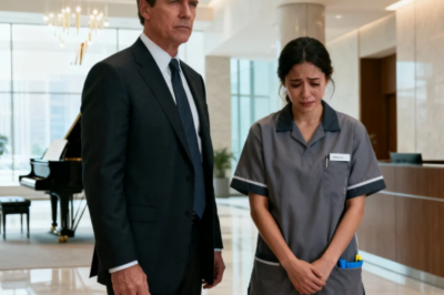 The CEO Saw the Cleaner’s Bruises… And His Reaction Left Everyone in Shock