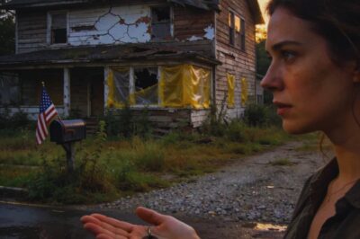 MY PARENTS GAVE ME AN OLD, DILAPIDATED HOUSE AND MY SISTER A BRAND NEW APARTMENT. WHEN MOM SAW WHAT I HAD BUILT, SHE SAID: “WE’RE TAKING THIS HOUSE BACK. IT NOW BELONGS TO YOUR SISTER. YOU HAVE 48 HOURS TO MOVE OUT.” WHEN MY SISTER ARRIVED WITH HER BOXES, HER FACE TURNED PALE AT THE SCENE SHE SAW…