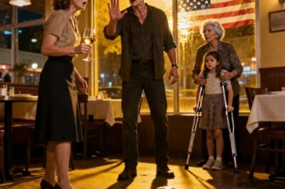 “FOR YOUR LAVISH INHERITANCE!”, MY HUSBAND RAISED A TOAST AT THE RESTAURANT WHILE ORDERING, AND WHEN THE JANITOR’S GRANDDAUGHTER SWITCHED THE GLASSES, HIS SMILE VANISHED…