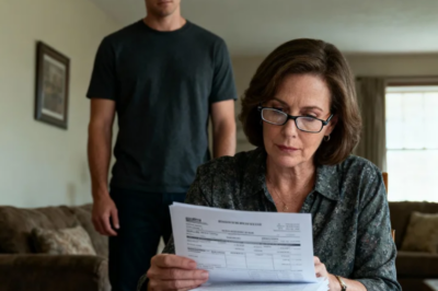 MY SON DIDN’T KNOW I READ FINANCIAL CONTRACTS FOR 34 YEARS. HE BROUGHT PAPERS: “ONCE SHE SIGNS, WE OWN EVERYTHING.” I READ THE FINE PRINT..