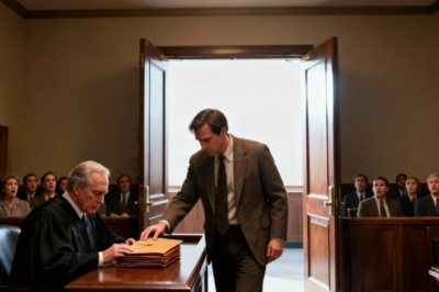 MY SISTER OLIVIA WALKED INTO COURT DRAPED IN EXPENSIVE MOURNING BLACK. HER ATTORNEY SLID THE EMERGENCY PETITION FORWARD: “WE DEMAND IMMEDIATE CONTROL OF THE LIQUID ASSETS.” MY PARENTS NODDED LIKE THEY WERE AUDITIONING FOR A TRAGEDY. THE JUDGE LOOKED AT ME: “DO YOU OBJECT?” I CHECKED MY WATCH AND SAID ONLY, “NOT YET. I’M WAITING FOR THE GATEKEEPER.” THE DOORS OPENED. A MAN IN A CHEAP SUIT STEPPED IN, PLACED A THICK ENVELOPE ON THE BENCH, AND ANNOUNCED THE “IRREVOCABLE TRUST.” THE JUDGE TORE IT OPEN, READ THE “NO CONTEST CLAUSE,” AND WHISPERED… “YOU JUST LOST EVERYTHING.