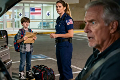 At Halifax general hospital parking lot, I saw my daughter-in-law Emma in her paramedic uniform with my grandson Lucas and their bags. I asked her, “why aren’t you home?” she said, “I got served papers. Derek’s new wife said a paramedic’s erratic schedule makes me unfit to raise Lucas.” I smiled and said, “let’s fight this.” it was time they found out…