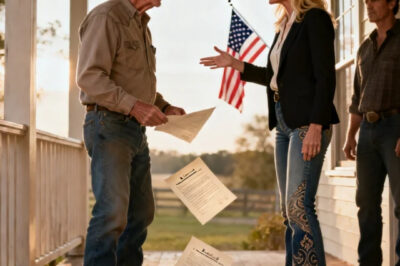 My daughter-in-law called me a senile fool in front of my grandkids, so I sold the ranch she thought was hers, donated half to charity, and never looked back!