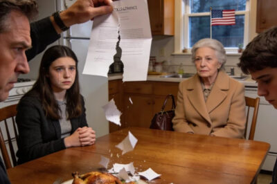 MY DAD RIPPED UP MY COLLEGE ACCEPTANCE LETTER AT DINNER AND SAID: “NO DAUGHTER OF MINE NEEDS AN EDUCATION.” MY GRANDMOTHER SAT QUIETLY FOR 30 SECONDS. THEN SHE STOOD UP, PUT ON HER COAT, LOOKED AT MY FATHER AND SAID: “PACK HER BAGS.” MY DAD LAUGHED-UNTIL SHE PULLED OUT THE DEED TO HIS HOUSE