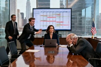 AT THE EMERGENCY MEETING, MY FATHER BEGGED, “FIX THIS MESS, CLAIRE!” I WAS THE DAUGHTER THEY’D CAST OUT. I JUST OPENED MY LAPTOP AND REPLIED, “I’M NOT HERE TO FIX IT. I’M HERE TO TAKE IT.” THAT’S WHEN THE BANK MANAGER WALKED IN