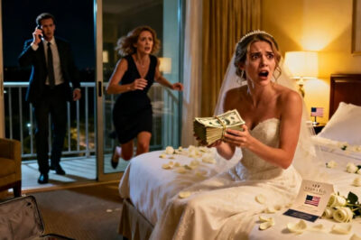 On our wedding night, my husband went outside to answer a strange phone call. My Sil rushed into the room, her face pale, handing me 20,000 USD “back door, run now”