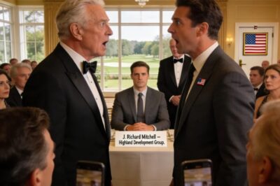 THE LETTER READ: ‘EXCLUSIVE MEMBERSHIP EVENT. NON-MEMBERS SHOULD REFRAIN FROM ATTENDING. BROTHER TEXTED: ‘DAD’S GOLF PARTNERS ARE STATE LEGISLATORS.’ I SAID NOTHING. AT DAD’S TOURNAMENT, A SILVER-HAIRED MAN IN A BLAZER APPROACHED: ‘EXCUSE THE INTERRUPTION – I’M LOOKING FOR JAMES MITCHELL. HE OWNS FORTY PERCENT OF THIS CLUB AND EVERY PROPERTY AROUND IT… DAD GRABBED THE TABLE, BECAUSE…