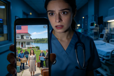 You could rent this place out,” my sister smirked, looking around my new lake house. “You’re never even here.” During an ICU night shift, my phone buzzed: motion on the porch. I checked the cameras—my sister and a crowd of strangers in my living room. I didn’t call her—I called the sheriff…