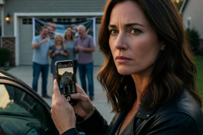 My father threw a bbq to celebrate kicking me out. i pulled up to grab my last box and saw a huge banner over the garage: “goodbye freeloader – don’t come back!”. my uncle was wasted screaming from the patio: “30 years old and no career! your poor mother had to feed your lazy ass for years!” my sister threw a hot dog at my car: “there’s your last free meal, loser!”. even the kids were laughing and pointing. i didn’t react. grabbed my box. walked back to my car. took a photo of that banner with everyone partying underneath. two weeks later, sister: “talk now”. uncle: “sweetie i was drunk i didn’t mean any of it. dad: “call me back. please. i’m begging you”.