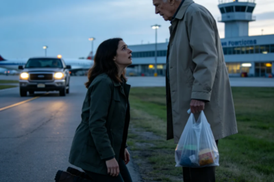 At the airport, my dad handed me his card, “Go get coffee. We’ll watch grandpa right here.” But it was a trap to get rid of me. When I returned, they had vanished—leaving my dementia-ridden grandpa abandoned on the freezing curb. They thought they escaped. But I tracked their flight. And what I did next… destroyed them forever
