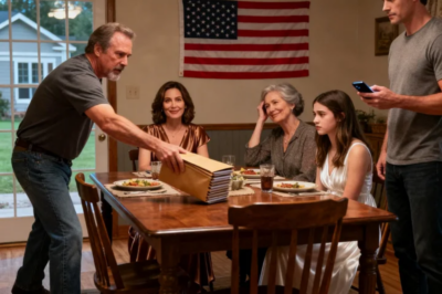 “We gave your wedding fund to your sister. She deserves a real wedding.” Dad said it like he was proud. I didn’t cry. I just looked at my fiancé. He stood up, pulled out his phone, and said, “Should I tell them what I do for a living?” My sister’s smile disappeared.