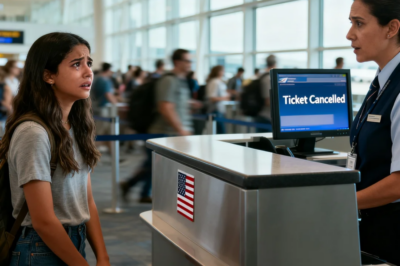 At the airport my ticket was canceled. I checked my phone. “Have fun walking home, loser,” mom texted. Dad said, “Stop acting poor—take a bus like you should.” Their faces went pale when…