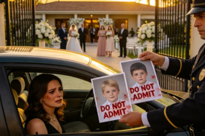 After i paid $75,000 for the wedding, my stepsister posted a guard with photos of my children: “security risks.” i turned around and left. ten minutes later, her new father-in-law called me directly: “the wedding is shut down,” he said coldly. “she’s on her way to your house to scream. do not open the door.” i heard a smash and then i…