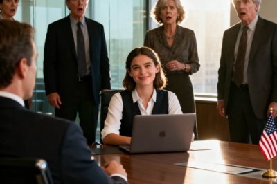 “She can’t even read a balance sheet,” Dad laughed at the meeting. Mom nodded: “Stick to your little job.” I opened my laptop quietly. The board chairman stood up: “Why is our $440M majority investor being dismissed?”