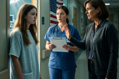 I was next. Surgery room ready. The nurse called my name. I was about to stand, then my stepmom stepped forward. She said, “You can’t operate on her.” The nurse froze. She looked at my chart. The room went quiet. I couldn’t move. Then the surgeon walked back in. He looked at her. Then at my chart. And his face changed. “Who authorized this?”