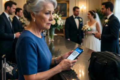 My son canceled my hotel room and texted, “sleep in the lobby” – i just smiled, booked the presidential suite, and exposed him at his wedding…