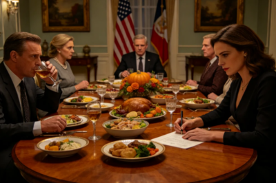 “Since you couldn’t give us an heir, this marriage is over,” my father-in-law declared. When I opened the folder, divorce papers stared back at me. I looked at my husband—he stared at his wine glass. Silently, I signed every page. Then my best friend stood up and handed him a brown envelope. The color drained from my father-in-law’s face as he read what was inside.