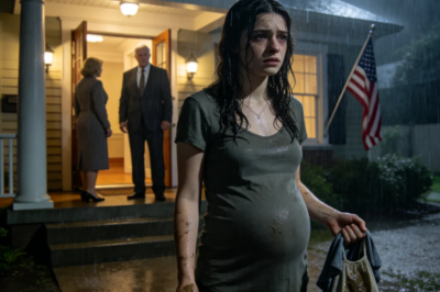 My parents threw me out at 17 for getting pregnant. 24 years later they showed up: “Let us see the child.” When I opened the door, my answer froze them… “What child?”