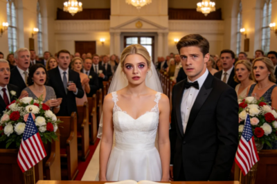 On my wedding day, I showed up with a black eye. My fiancé stood beside me… and when he saw my mother, he smiled. Then he said, “It’s so she learns.” Everyone in the room laughed. And then I did something that shocked them all…