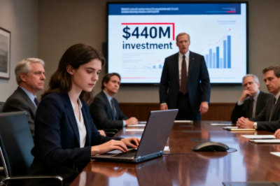 SHE CAN’T EVEN READ A BALANCE SHEET,” DAD LAUGHED AT THE MEETING. MOM NODDED: “STICK TO YOUR LITTLE JOB.” I OPENED MY LAPTOP QUIETLY. THE BOARD CHAIRMAN STOOD UP: WHY IS OUR $440M MAJORITY INVESTOR BEING DISMISSED?