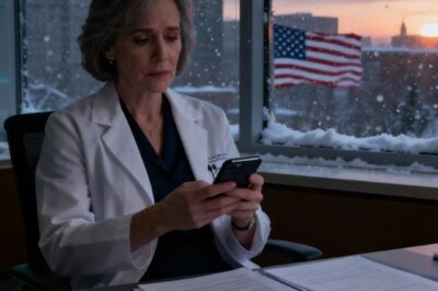 ‘Skip the dinner, dad texted. ‘James’s fiancée is a real doctor. ‘You do something with hospital admin. It’s not the same.’ mom agreed. I said nothing. January 4th, she arrived at summit regional medical Center for her residency placement review. When my chief of surgery escorted her to my office… She started screaming, because…