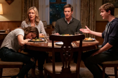 STOP BEING DRAMATIC!” MY BROTHER YELLED AS I COLLAPSED DURING THE FAMILY DINNER. “SHE’S JUST DOING THIS FOR ATTENTION,” HE TOLD OUR PARENTS. THREE MONTHS LATER, THE HOSPITAL RECORDS REVEALED WHO REALLY NEEDED HELP… THEN…