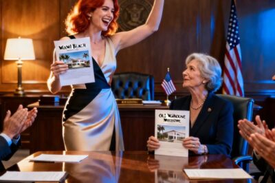 At the inheritance meeting, my daughter-in-law shouted proudly: ‘my father-in-law left us the seven Miami houses. Ella, too bad, you only got the shed in Mississippi. Everyone applauded. I just smiled and said: ‘son… You really don’t know, do you?’ she froze immediately. My daughter-in-law screamed: ‘know… What?’