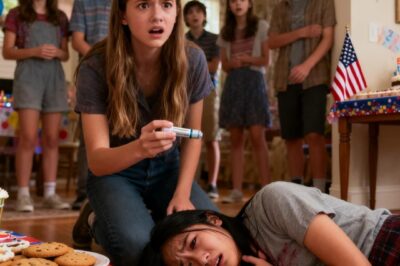 “I gave her the Epipen but it didn’t work!” my sister screamed as I turned blue. But when paramedics tested the pen, it was just water. The pharmacy records showed she’d bought empty trainers and filled them herself. The security footage showed her practicing the swap for weeks…