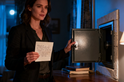 MY HUSBAND LEFT ΜΕ A NOTE: ‘I’VE FOUND SOMEONE BETTER. TAKING HALF OF EVERYTHING, INCLUDING YOUR GRANDMOTHER’S INHERITANCE. HE CLEANED OUT OUR ACCOUNTS AND MOVED IN WITH HIS SECRETARY. I SMILED AND OPENED MY SAFE…