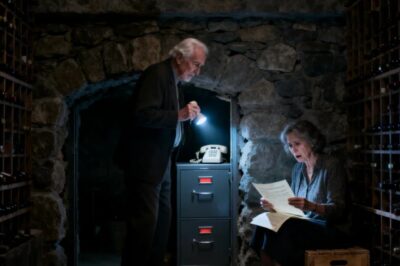 My daughter and her husband locked my wife and in our own wine cellar. While my wife panicked, I whispered. “quiet… They don’t know want I hid inside this wall.” when they left, I pressed a stone and showed my wife a secret I had kept hidden for 40 year…