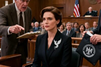 “She hasn’t worked a day since College, my father told the jury – he sued me for stealing from my late mother’s trust… Then my lawyer handed the judge a sealed envelope from the pentagon. The judge took off his glasses: “all rise.”