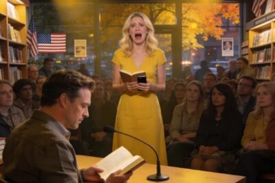 I was at a famous author’s book signing. He started reading. I froze. Those weren’t his words. They were my dead father’s. I stood up in the crowd. “Sir, you’re reading my father’s diary.” he called security. But he didn’t expect that I wouldn’t let it go easily.