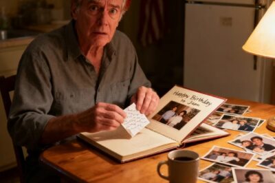 For 18 Months, My Son-in-Law Told Me My Daughter Was Working in Japan – Until I Opened Her Birthday Gift and Found a Hidden Note: “Dad… I’m Not in Japan. I’m Home. Don’t Call the Police Yet. Read This First… Then Burn It. “what was written on the black changed everything