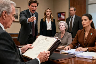 My brother stood up at grandpa Harold’s will reading: ‘all 12 rental properties in Florida go to me. Teagan gets nothing-she abandoned family. Everyone nodded. I just smiled and placed my folder on the table. The lawyer’s hands shook as he read the transfer dates, because…