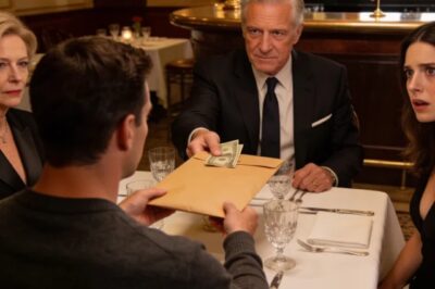 I never told my wife that I am the silent partner of the million-dollar company where her father is a director she always thought that I was just a simple man at dinner with her parents I wanted to see how they would treat me but when they slid an envelope across the table…