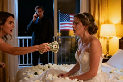 On our wedding night, my husband went outside to answer a strange phone call. My Sil rushed into the room, her face pale, handing me 20,000 USD “back door, run now”