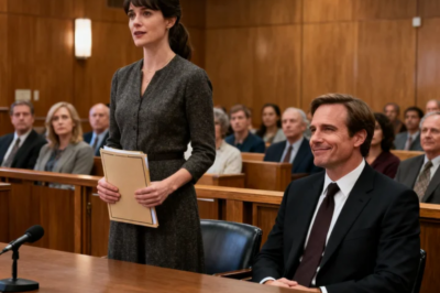 I REPRESENTED MYSELF IN COURT. MY HUSBAND LAUGHED: “YOU’RE TOO POOR TO HIRE A LAWYER,” HE SAID. EVERYONE AGREED. I STOOD UP. STARTED SPEAKING, AFTER MY FIRST SENTENCE THE COURTROOM FROZE…