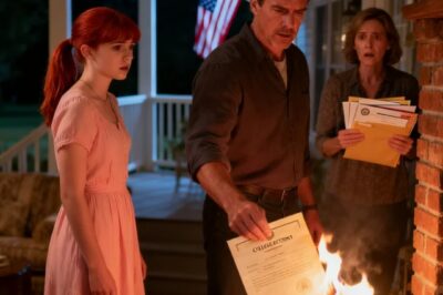 I got into 8 universities dad burned all the letters in the fireplace. He said: “you’re staying home to help your brother succeed,” what they didn’t know: I hid one acceptance letter in my shoe. 5 years later, I returned to their house in a car they didn’t recognize, wearing a suit they couldn’t afford…