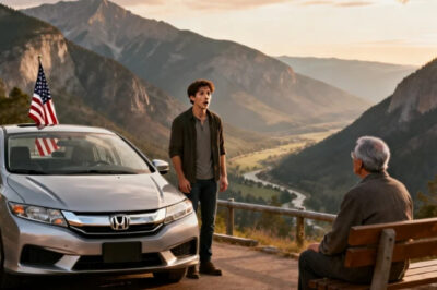 I bought a used car. The GPS had one saved address named “home.” I thought the previous owner forgot to clear it. Curious, I drove there. It led to a mountain overlook. An old man was waiting for me.