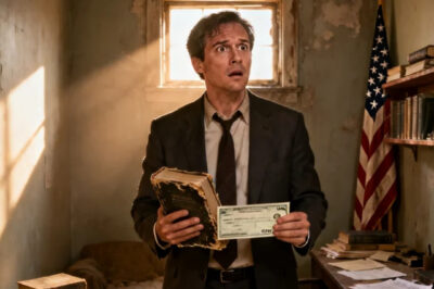 My dad died broke. While cleaning his apartment, I found his favorite book. Tucked inside was an old, uncashed check for $500,000… And a heartbreaking note.