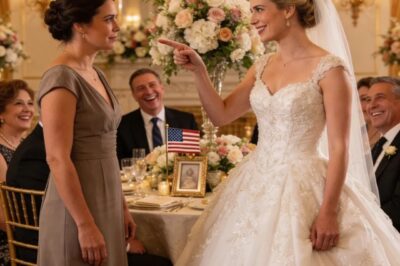 AT MY STEPSISTER’S WEDDING DINNER SHE INTRODUCED ME AND LAUGHED: “THIS IS MY STEPSISTER -JUST A USELSS NURSE.”THE GROOM’S FATHER STARED AT ME: “WAIT, YOU’RE THE GIRL WHO” THE ENTIRE ROOM FROZE.