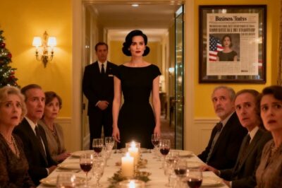 The family holiday dinner email said: ‘formal attire. No solo parents. No exceptions. My aunt replied-all: ‘we’re celebrating Derek’s partnership at Sullivan and Cromwell. Keep it clean, Adrienne. I said nothing. That Christmas eve, the maître d’ at Thornfield manor approached the family’s reserved table. ‘Ms. Cole’s table is ready on the owner’s floor. Shall I let her know you’ve arrived?’ my aunt’s smile disappeared.