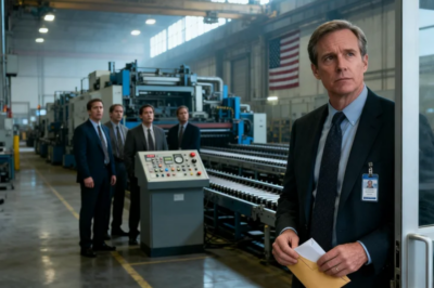 I SPENT 22 YEARS REBUILDING HIS FAMILY COMPANY FROM BANKRUPTCY, CREATING MILLIONS IN PROFITS AND SAVING 200 JOBS, ONLY TO BE FIRED IN FRONT OF EVERYONE. HE HANDED ME $75,000 AND SAID, “THANKS FOR YOUR SERVICE TO THE BRENNAN FAMILY.” I WALKED OUT QUIETLY… BUT THE NEXT MORNING, WHEN THEY TRIED TO START PRODUCTION…